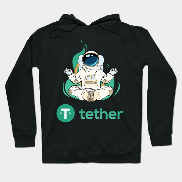 tether usdt coin Crypto coin Crytopcurrency Hoodie by JayD World